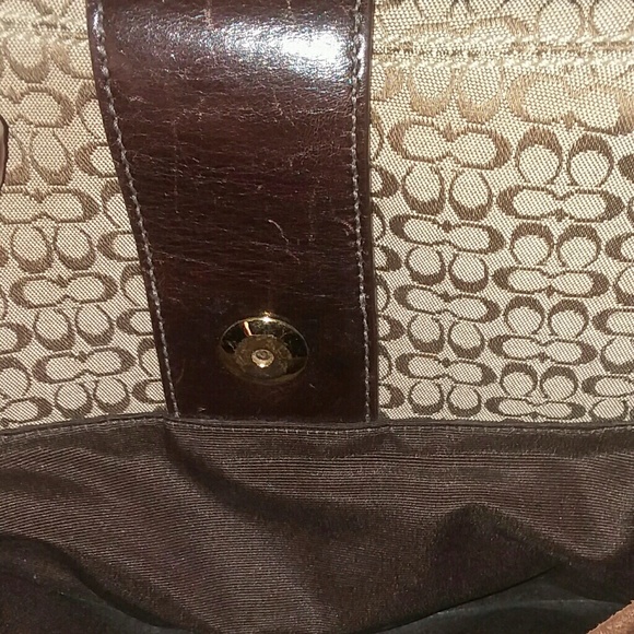 Coach suede purse - Picture 5 of 7